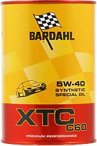 BARDAHL 334040 (103728 / 151D9B / 152060) масло моторное синтетическое bardahl xtc c60 5w-40 1л 334040