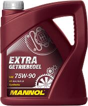MANNOL 95981 (75w90) mannol 75w90 extra (4l) масло трансмиссионное синт.\ api gl-4 / gl-5 ls