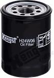 HENGST H24W06 (1520889TA0 / 15208HC200 / 15208HC253) фильтр масляный\ Mazda (Мазда) 626 2.0d 87-97, isuzu trooper2.8td 88-91