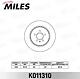MILES k011310 (K011310 / K011310_MI) диск тормозной Audi (Ауди) a4 / a5 07- / a6 / a7 / a8 10- / q5 задний вент.d=330мм.
