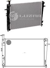 LUZAR LRC0886 (253100Z150 / 253100Z170 / 253102E100) радиатор системы охлаждения  tucson /  Sportage (Спортедж) (04-) 2.0i mt (тип halla) (lrc 0886)