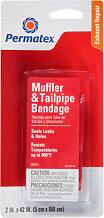 PERMATEX 80331  бандаж глушителя для ремонта глушителя и выхлопной трубы muffler & tailpipe bandage, +426с, лента 5х106см в блистере
