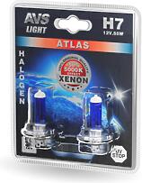 AVS A78570S (A78570S_AV1) лампа (h7) 55w 12v atlas 5000k блистер 2шт.\