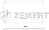 ZEKKERT mk-3014 (80110SWAA01) радиатор кондиционера Honda (Хонда) cr-v III 06-
