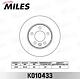 MILES K010433 (K010433) диск тормозной задний d294мм. VW Multivan (Мультивен) V / Transporter (Транспортер) V 03- (trw df4312) k010433