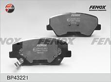 FENOX BP43221 (581011UA00 / 581013XA00 / 58101A4A11) колодки тормозные дисковые