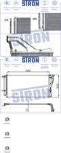 STRON STC0020  радиатор кондиционера,  Carens (Каренс) II (un), g4Ka (Ка) 2006-2012