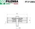 PILENGA PT-P2001 (PTP2001) ролик натяжителя ремня приводного 1,6 / 1,4  solaris / Rio (Рио)  /  solaris / Rio (Рио) pt-p2001