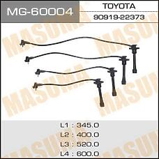 MASUMA MG-60004 (0049071 / 9091922325 / 9091922373) к-кт проводов\ Toyota (Тойота) Corolla (Корола) 1.4 / 1.6 4efe / 4afe dohc 92>