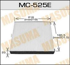 MASUMA MC-525 (D37561P11B) фильтр салона\ Mazda (Мазда) 6 all models 02>