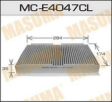 MASUMA MC-E4047CL (6447KL) фильтр салона уголь.Peugeot (Пежо) 1007, 307 01=>