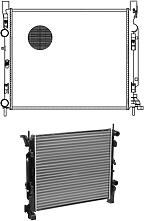 LUZAR LRC0973 (LRC0973) радиатор системы охлаждения Renault (Рено) Kangoo (Кангу) (07-) 1.5d / 1.6i ac+ (lrc 0973)