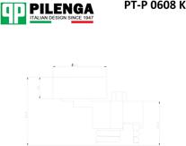 PILENGA PT-P 0608 K (1175000Q0B / 1175000Q0D / 1175000Q1G) ролик натяжной ремня генератора в сборе\ laga largus, Renault (Рено) logan / Megane (Меган) 1.4-1.6 98>