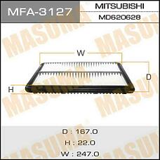 MASUMA MFA-3127 (1780187221000 / 1780197203 / 1780197203000) фильтр воздушный\ daihatsu atrai k3-ve s2 00> / hijet grand cargo k3ve 01-04