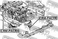 FEBEST CRM-PACFR (CRMPACFR) подушка двигателя передняя (гидравлическая) подходит для Chrysler (Крайслер) pacifica 2003-2008 crm-pacfr