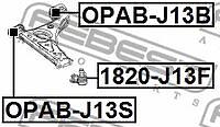 FEBEST OPABJ13S (OPABJ13S) сайлентблок передний нижнего рычага подвески | перед прав / лев |