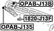 FEBEST OPABJ13S (OPABJ13S) сайлентблок передний нижнего рычага подвески | перед прав / лев |