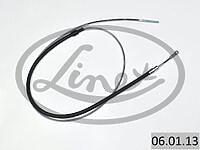 LINEX 06.01.13 (34411156436 / 34411162005) трос стояночного тормоза BMW (БМВ) e34 88-