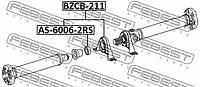 FEBEST BZCB-211 (BZCB211) опора кардана с подшипником Mercedes (Мерседес) w210 bzcb-211