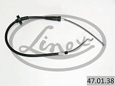 LINEX 47.01.38  трос стояночного тормоза VW: t4 1.8, 2.0 91-