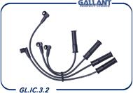 GALLANT GLIC32  высоковольтные провода силикон Lada (Лада) largus, Renault (Рено) logan, sandero 1.4-1.6 8 кл