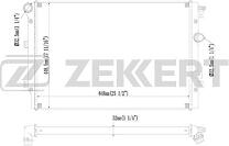 ZEKKERT mk-1231 (5N0121253F / 5N0121253L / 5N0121253M) радиатор охлаждения двигателя Seat (Сеат) alhambra II 10- VW Sharan (Шаран) II 10- Tiguan (Тигуан) 07-