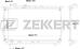 ZEKKERT mk-1119 (2531038001 / 2531038005) радиатор охлаждения двигателя  Sonata (Соната) IV 98-